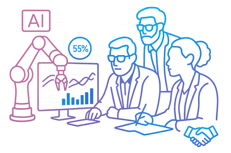 Beneficios de automatizar procesos empresariales con IA