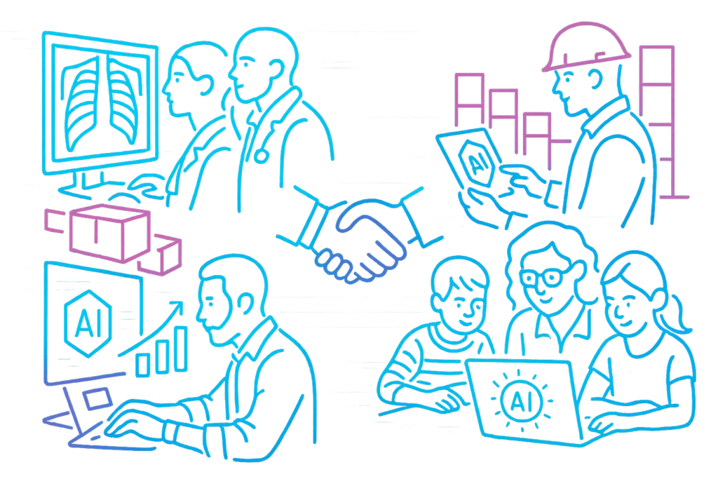 Sectores empresariales beneficiados por IA y software personalizado
